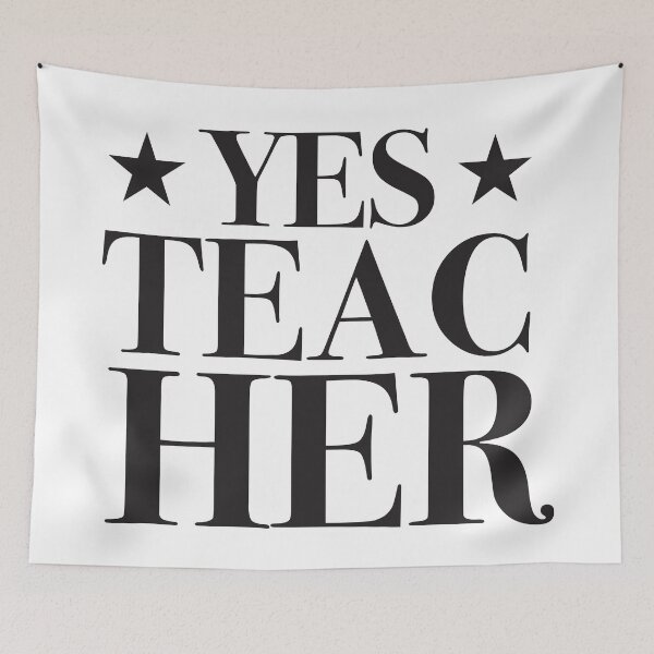 Item preview, YES TEACH HER (Yes teacher) designed and sold by jazzydevil.