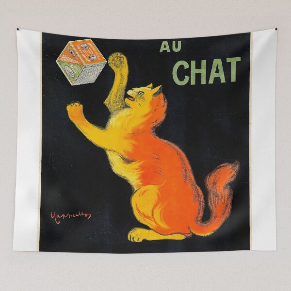Item preview, Amidon Au Chat  art deco cartel cat  by Leonetto Cappiello,Amidon au Chat. Private Collection. designed and sold by TeeARTHY.