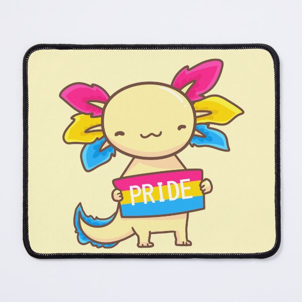 Item preview, ♡ pansexual axolotl ♡ design 1 designed and sold by maidenmausen.