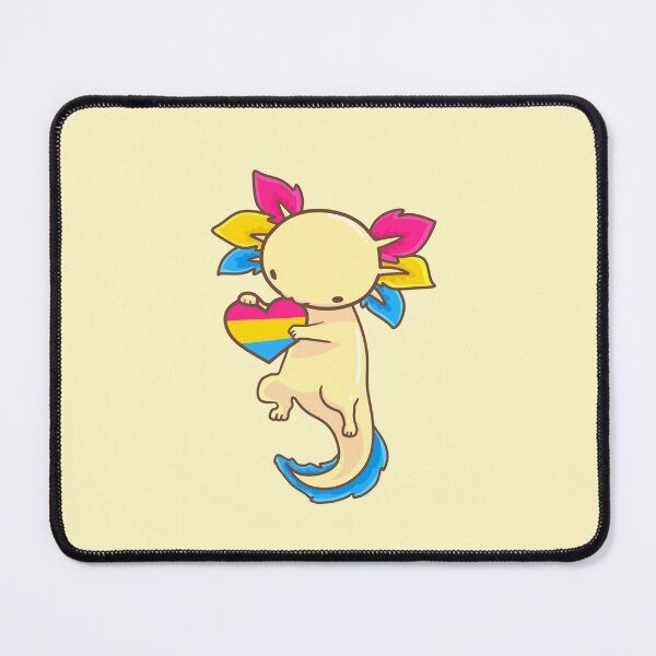 Item preview, ♡ pansexual axolotl ♡ design 2 designed and sold by maidenmausen.