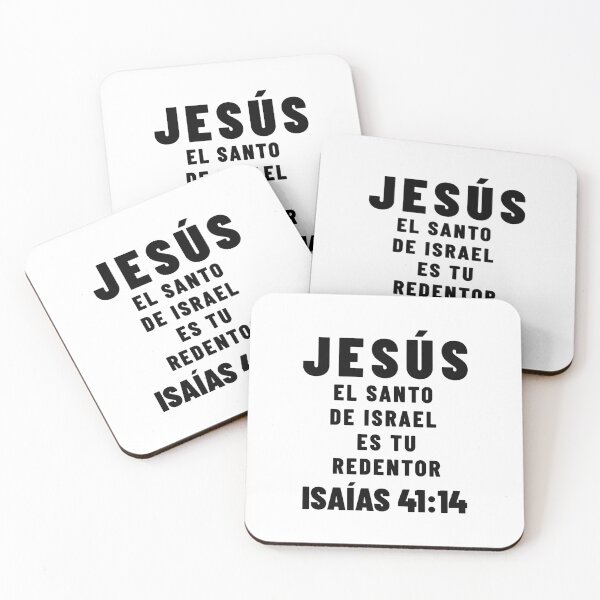 Item preview, Jesus Holy One of Israel Spanish Bible Verse designed and sold by NombresDeJesus.