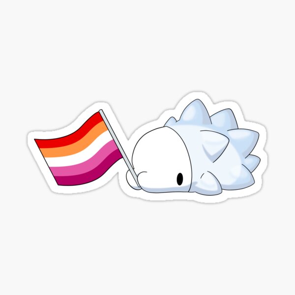 Pride Snom Lesbian Sticker