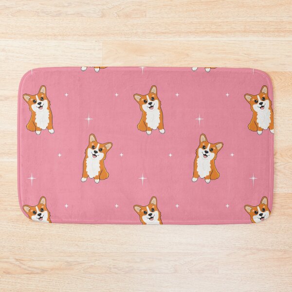 Item preview, Jolly corgis in Pink designed and sold by pretty-os.