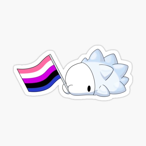 Pride Snom Gender fluid Sticker