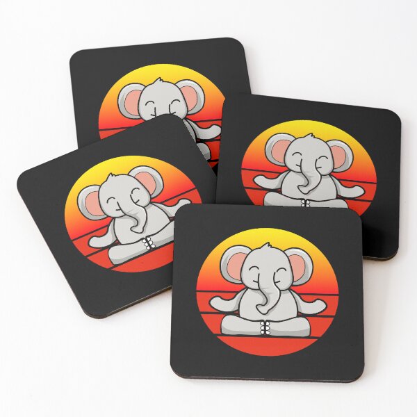 Artikelvorschau, Yoga Elefant, Meditation Yoga für Kinder und Eltern entworfen und verkauft von Shirtflyer.