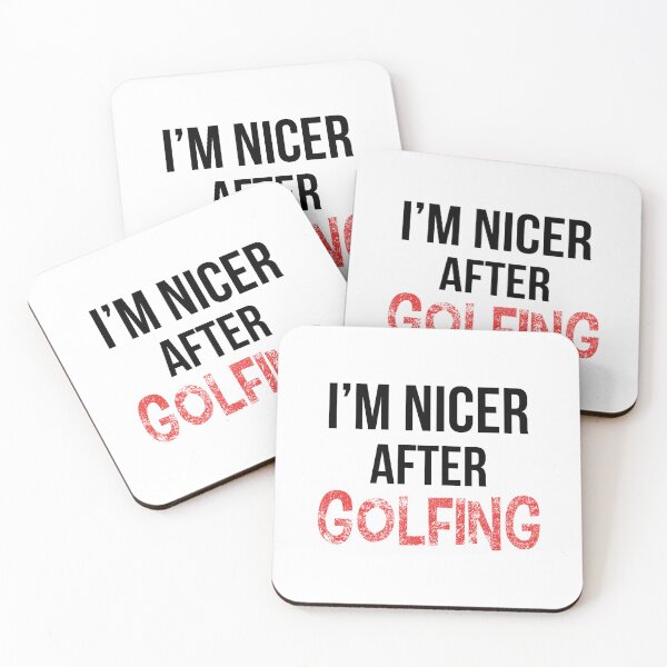 Item preview, I'm Nicer After Golfing designed and sold by OutcastBrain.