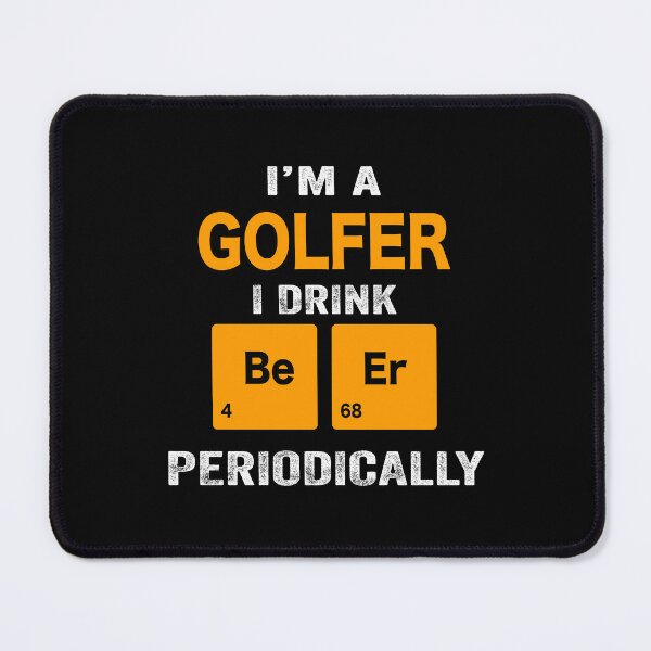 Item preview, Beer Drinker Gift, Funny golfer Shirt, golfer Gift, golfer fathers day christmas gift Shirt, Beer Drinker Drink Beer Periodically designed and sold by xlnv.