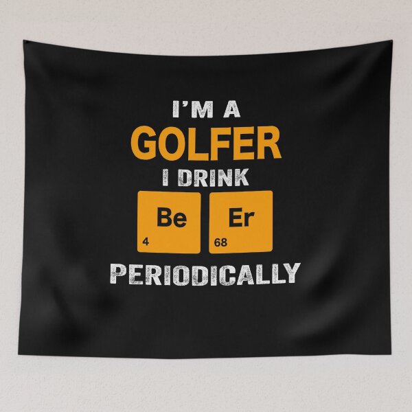 Item preview, Beer Drinker Gift, Funny golfer Shirt, golfer Gift, golfer fathers day christmas gift Shirt, Beer Drinker Drink Beer Periodically designed and sold by xlnv.