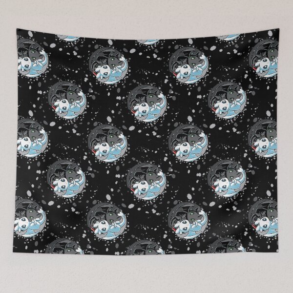 Item preview, Night Fury & Light Fury designed and sold by Rainbows Galore.