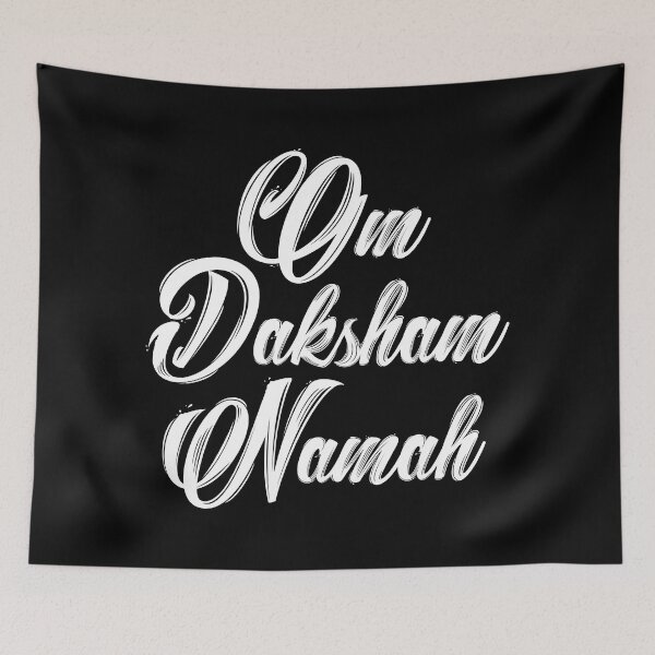 Item preview, Om Daksham Namah (white) designed and sold by didijuca.