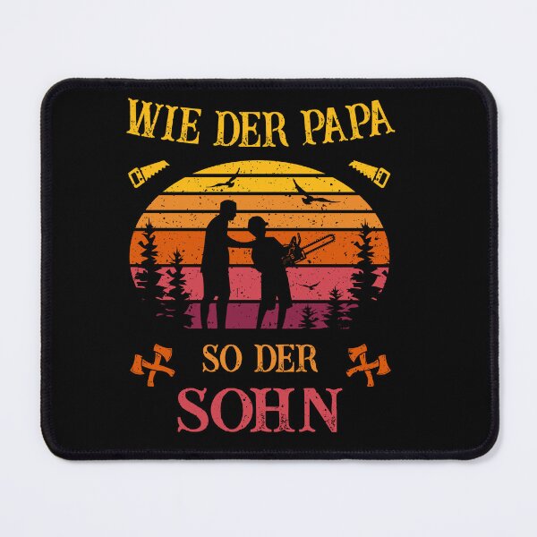 Item preview, Like dad like son - chainsaw - Father's Day designed and sold by Shirt-Designs.