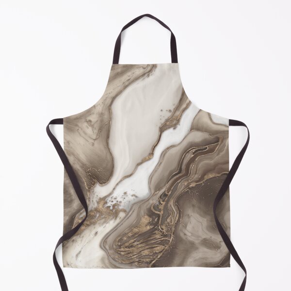 Item preview, Taupe marble and gold abstract designed and sold by k9printart.