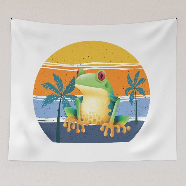 Item preview, frog at the beach designed and sold by Xavia-blue.