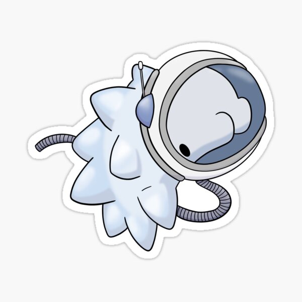 Astronaut Snom Sticker
