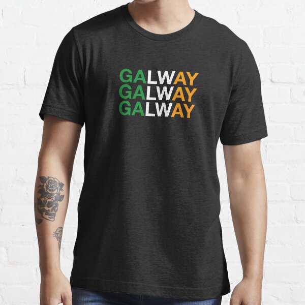"GALWAY Irish Flag" Tshirt for Sale by eyesblau Redbubble galway t