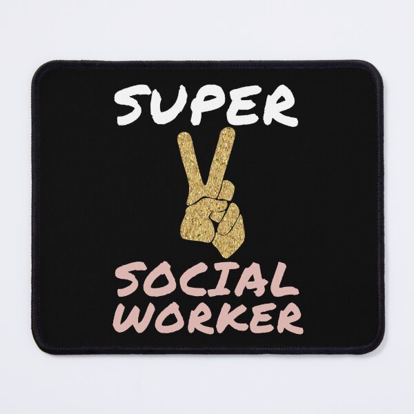 Item preview, Super Social Worker Gift designed and sold by AwesomeWorld1.
