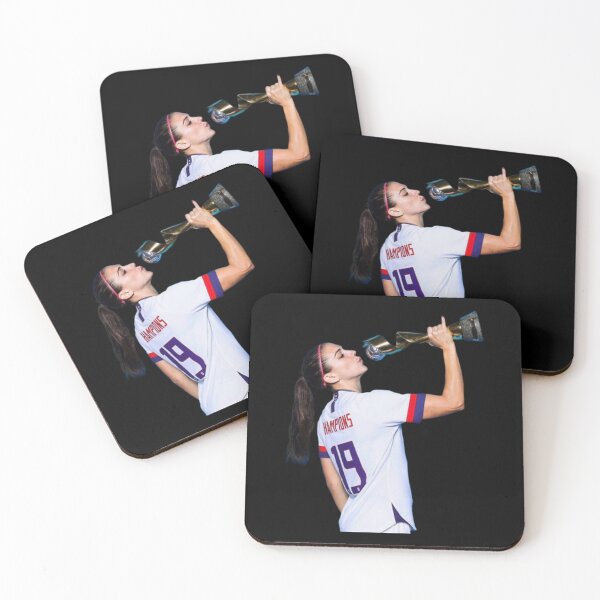 Item preview, Alex Morgan Spills The Tea Again Sticker designed and sold by joannonapk6.