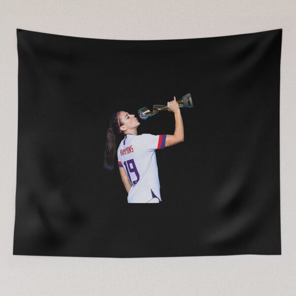 Item preview, Alex Morgan Spills The Tea Again Sticker designed and sold by joannonapk6.