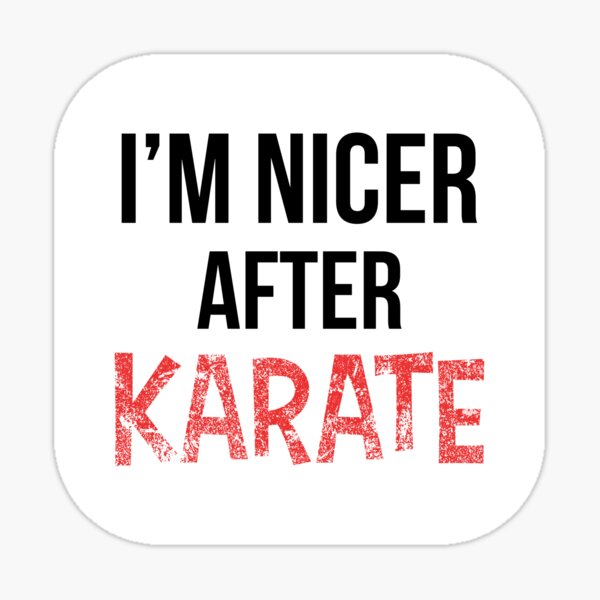 Funny Karate Quote Stickers for Sale | Redbubble Funny Karate Quote Stickers for Sale | Redbubble