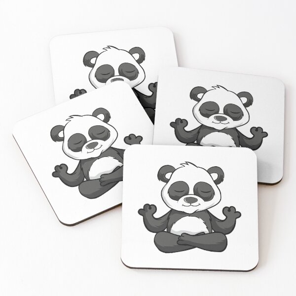 Artikelvorschau, Yoga Panda, Meditation Yoga für Kinder und Eltern entworfen und verkauft von Shirtflyer.