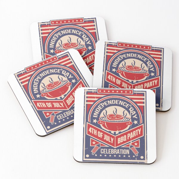 Item preview, BBQ PARTY BARBECUE 4TH OF JULY CELEBRATION FOURTH OF JULY designed and sold by lukas69graphic.