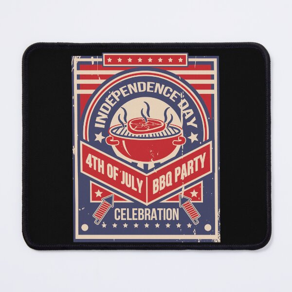 Item preview, BBQ PARTY BARBECUE 4TH OF JULY CELEBRATION FOURTH OF JULY designed and sold by lukas69graphic.