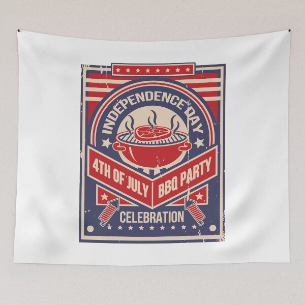 Item preview, BBQ PARTY BARBECUE 4TH OF JULY CELEBRATION FOURTH OF JULY designed and sold by lukas69graphic.