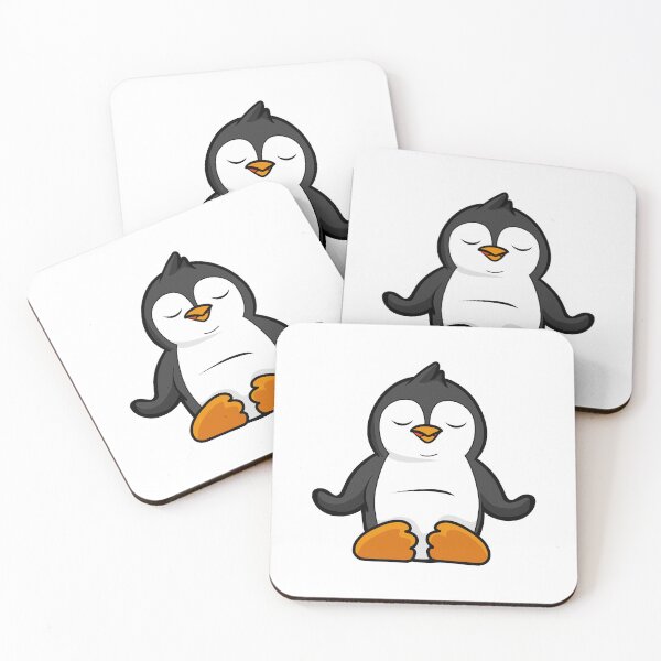 Artikelvorschau, Yoga Pinguin, Meditation Yoga für Kinder und Eltern entworfen und verkauft von Shirtflyer.