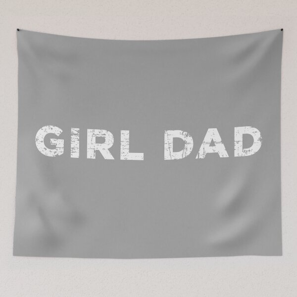 Item preview, Girl Dad Distressed Classic T-Shirt designed and sold by BridgeofArt.