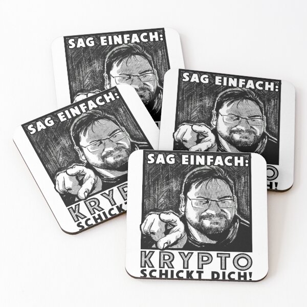 Item preview, Krypto schickt Dich! designed and sold by CreativeJanna.