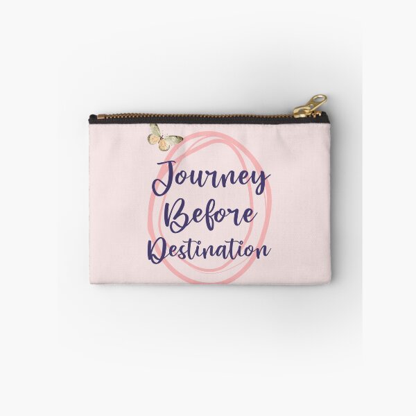 Item preview, Journey Before Destination Feminine Affirmation Phrase designed and sold by MindfulMeta.