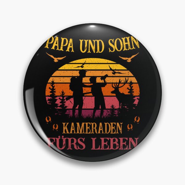 Item preview, Hunters - dad and son comrades for life designed and sold by Shirt-Designs.
