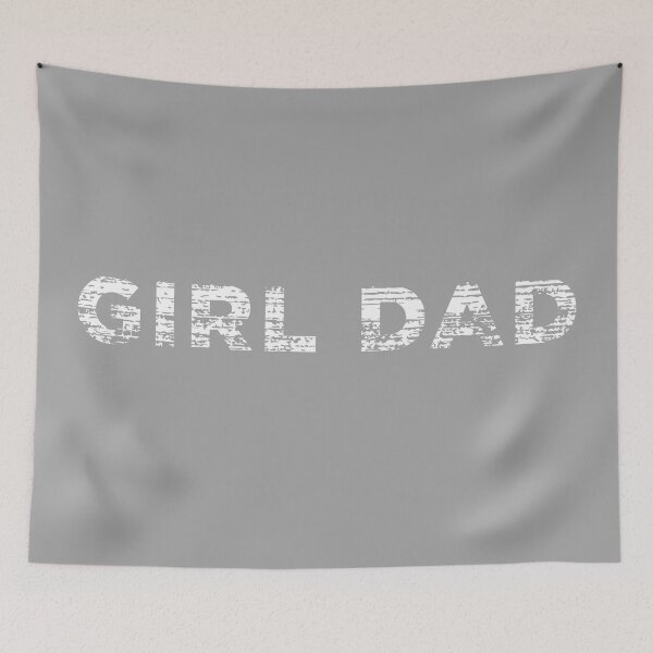 Item preview, Girl Dad Distressed Classic T-Shirt designed and sold by BridgeofArt.