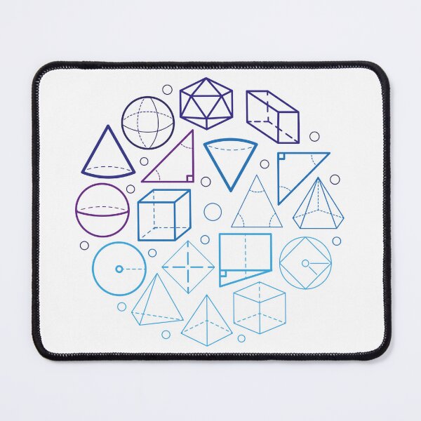 Item preview, geometry geometry figures geometric shapes basic figures of geometry designed and sold by hive8.