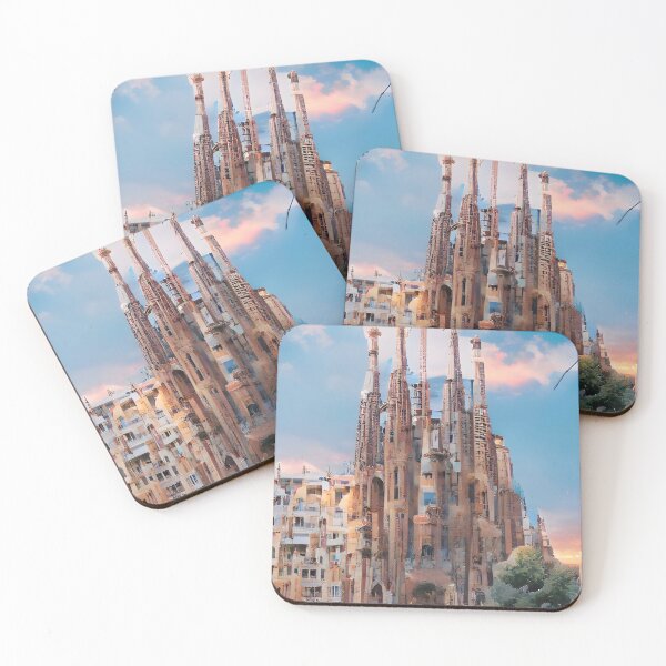 Item preview, La Sagrada Familia Abstract designed and sold by Visual-Fantasy.