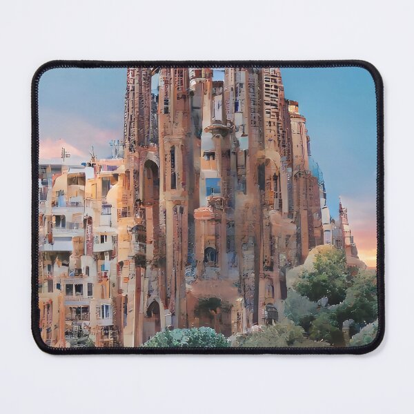 Item preview, La Sagrada Familia Abstract designed and sold by Visual-Fantasy.