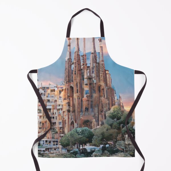 Item preview, La Sagrada Familia Abstract designed and sold by Visual-Fantasy.