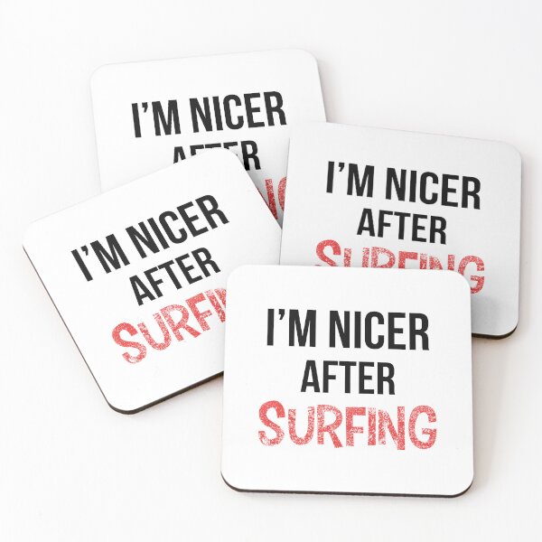 Item preview, I'm Nicer After Surfing designed and sold by OutcastBrain.
