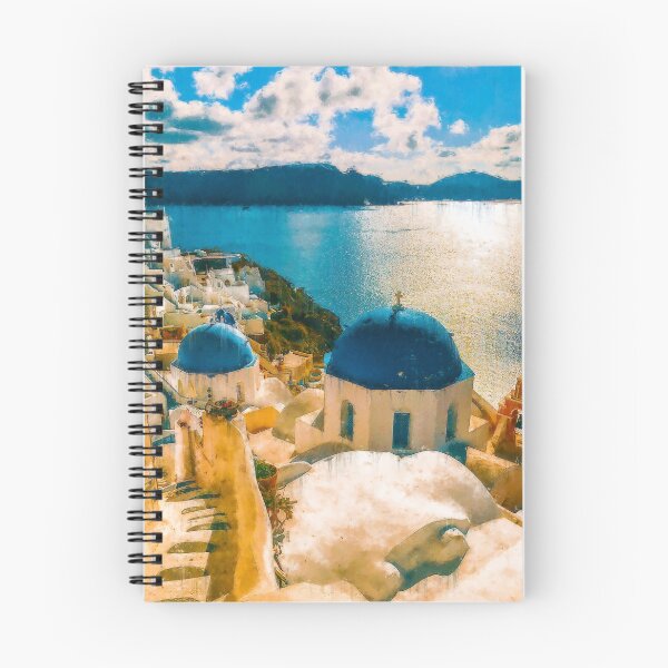 Item preview, Santorini Oia Greece, Oia Santorini Aesthetic, Blue And White Oia Santorini Architecture, Village Oia Santorini Greece designed and sold by Trendymotion.