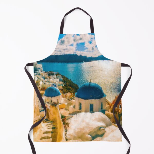 Item preview, Santorini Oia Greece, Oia Santorini Aesthetic, Blue And White Oia Santorini Architecture, Village Oia Santorini Greece designed and sold by Trendymotion.