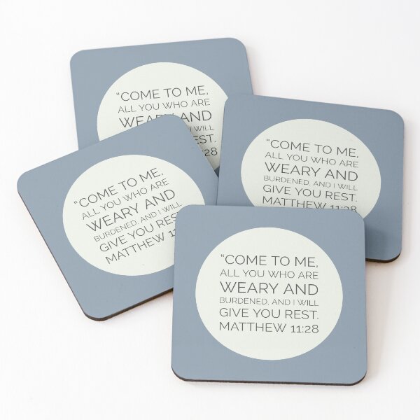 Item preview, Matthew 11 28 Bible Verse designed and sold by Augustine98.
