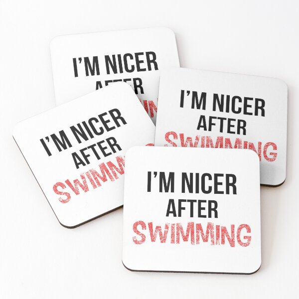 Item preview, I'm Nicer After Swimming designed and sold by OutcastBrain.