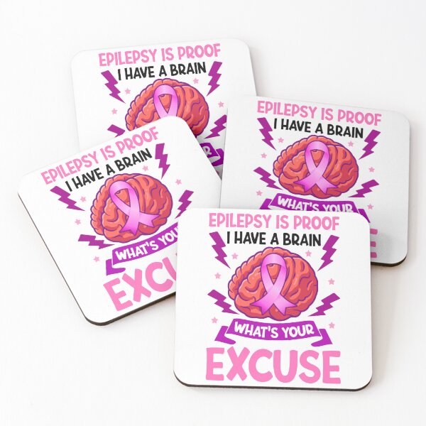 Item preview, Epilepsy Is Proof I Have A Brain What's Your Excuse designed and sold by katherinebower.