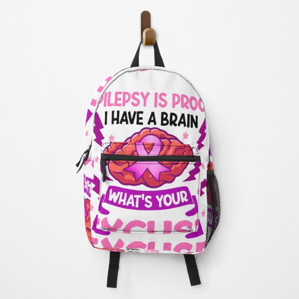 Item preview, Epilepsy Is Proof I Have A Brain What's Your Excuse designed and sold by katherinebower.