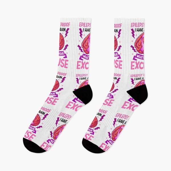 Item preview, Epilepsy Is Proof I Have A Brain What's Your Excuse designed and sold by katherinebower.