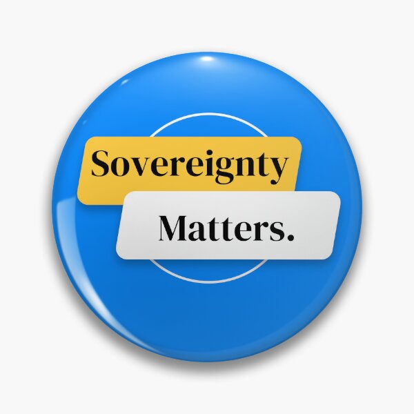 Item preview, Sovereignty Matters designed and sold by JDFunTees.