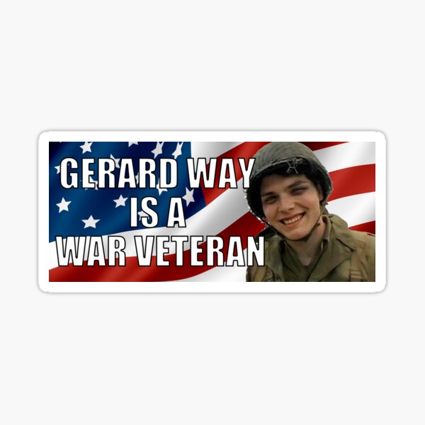 Emo War Veteran Sticker