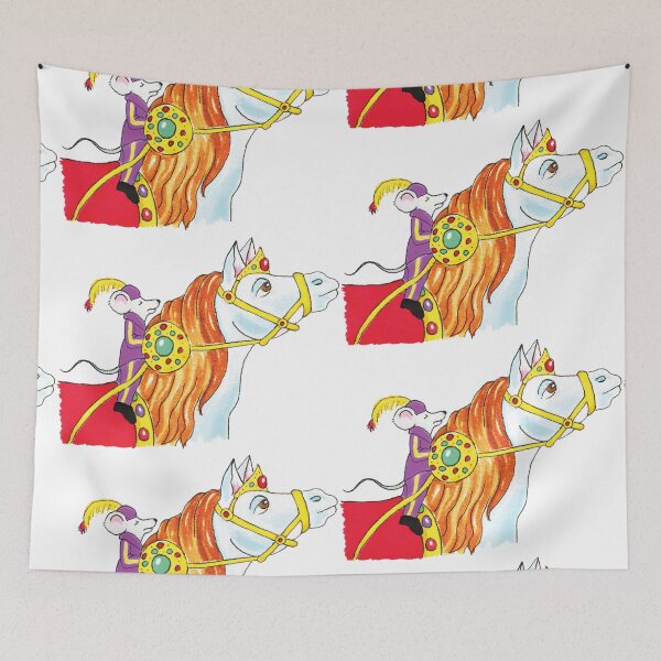 Item preview, "King Leo’s Mouse on Palace Horse" designed and sold by gigiamal.