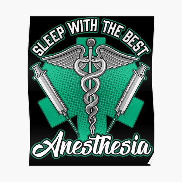 Póster «Anestesiólogo Anestesia Enfermería Anestesista» de Matze179