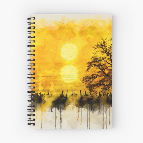 Item preview, Sunset in black forest designed and sold by Unaiza Khalid.